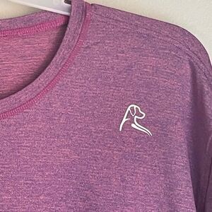 Rhoback T- Shirt Men's XXXL Purple Short Sleeve Performance Stretch